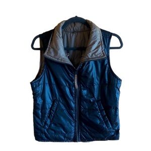 Vintage Da Nang Army Green Nylon Reversible Vest Gorpcore